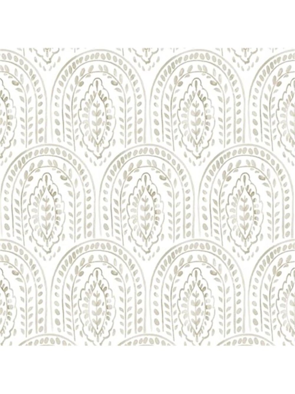 Boho Peel Stick Wallpaper Removable Vinyl Beige Leaf Arch Bedroom Bathroom